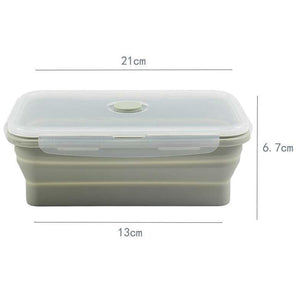 LifeProofLab - LifeProofLab™ Easy Food Containers - Rectangular / Avocado / 1110ml (37.19oz)