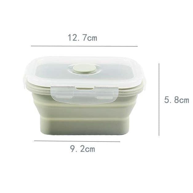 LifeProofLab - LifeProofLab™ Easy Food Containers - Rectangular / Avocado / 350ml (11.83oz)