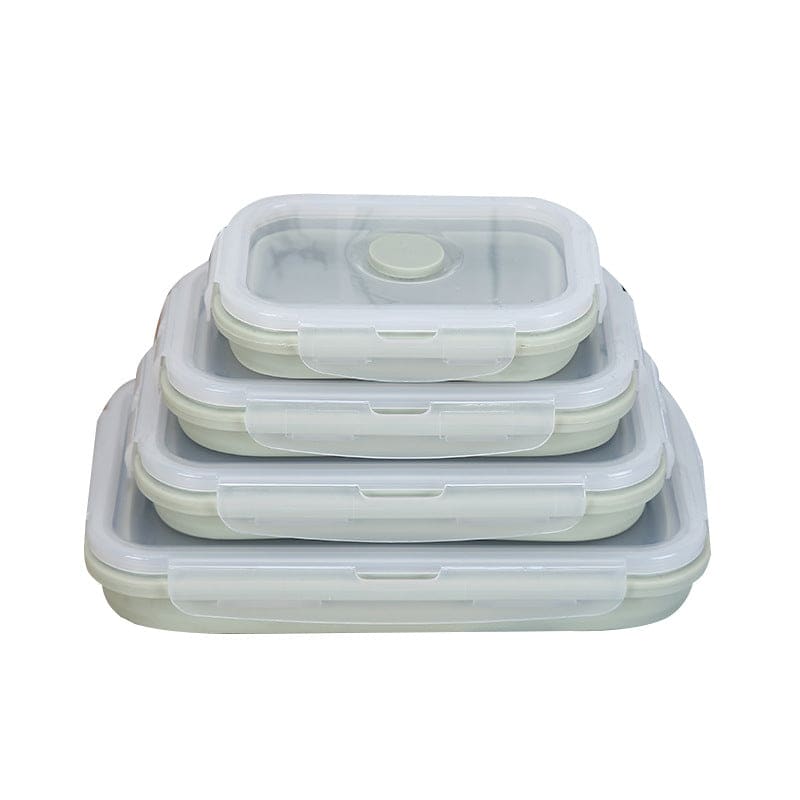 LifeProofLab - LifeProofLab™ Easy Food Containers - Rectangular / Avocado / 4 Sizes Bundle