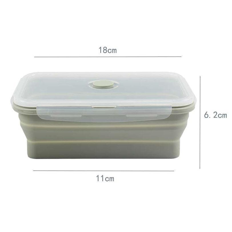 LifeProofLab - LifeProofLab™ Easy Food Containers - Rectangular / Avocado / 750ml (25.36oz)