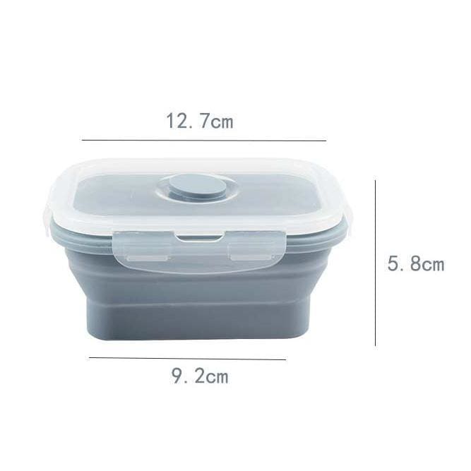 LifeProofLab - LifeProofLab™ Easy Food Containers - Rectangular / Blueberry / 350ml (11.83oz)