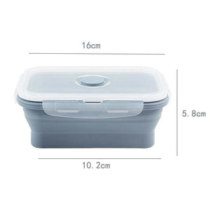 LifeProofLab - LifeProofLab™ Easy Food Containers - Rectangular / Blueberry / 550ml (18.59oz)
