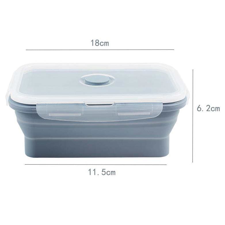 LifeProofLab - LifeProofLab™ Easy Food Containers - Rectangular / Blueberry / 750ml (25.36oz)