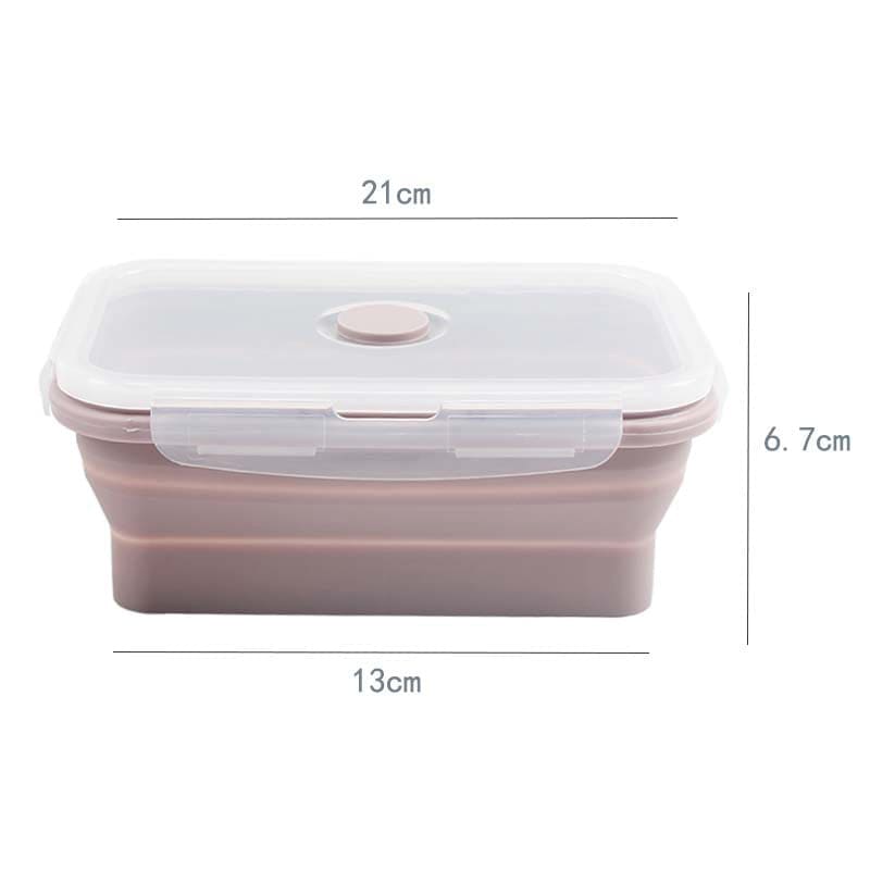LifeProofLab - LifeProofLab™ Easy Food Containers - Rectangular / Pink Guava / 1110ml (37.19oz)