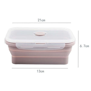 LifeProofLab - LifeProofLab™ Easy Food Containers - Rectangular / Pink Guava / 1110ml (37.19oz)