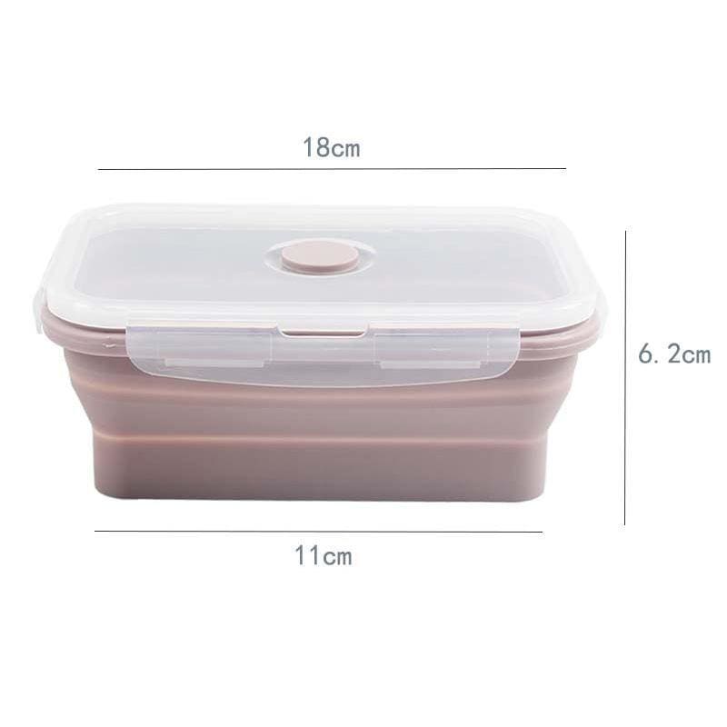 LifeProofLab - LifeProofLab™ Easy Food Containers - Rectangular / Pink Guava / 750ml (25.36oz)