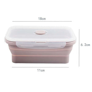 LifeProofLab - LifeProofLab™ Easy Food Containers - Rectangular / Pink Guava / 750ml (25.36oz)