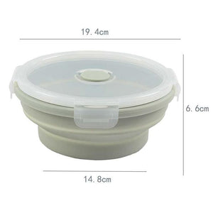 LifeProofLab - LifeProofLab™ Easy Food Containers - Round / Avocado / 1110ml (37.19oz)
