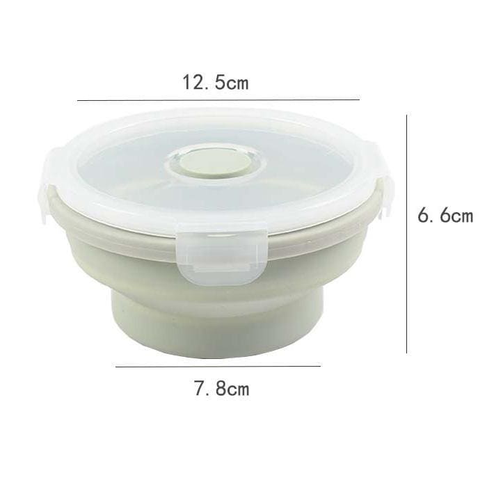 LifeProofLab - LifeProofLab™ Easy Food Containers - Round / Avocado / 350ml (11.83oz)