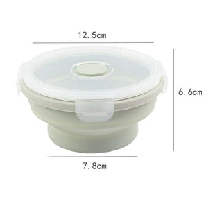 LifeProofLab - LifeProofLab™ Easy Food Containers - Round / Avocado / 350ml (11.83oz)