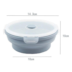 LifeProofLab - LifeProofLab™ Easy Food Containers - Round / Blueberry / 550ml (18.59oz)